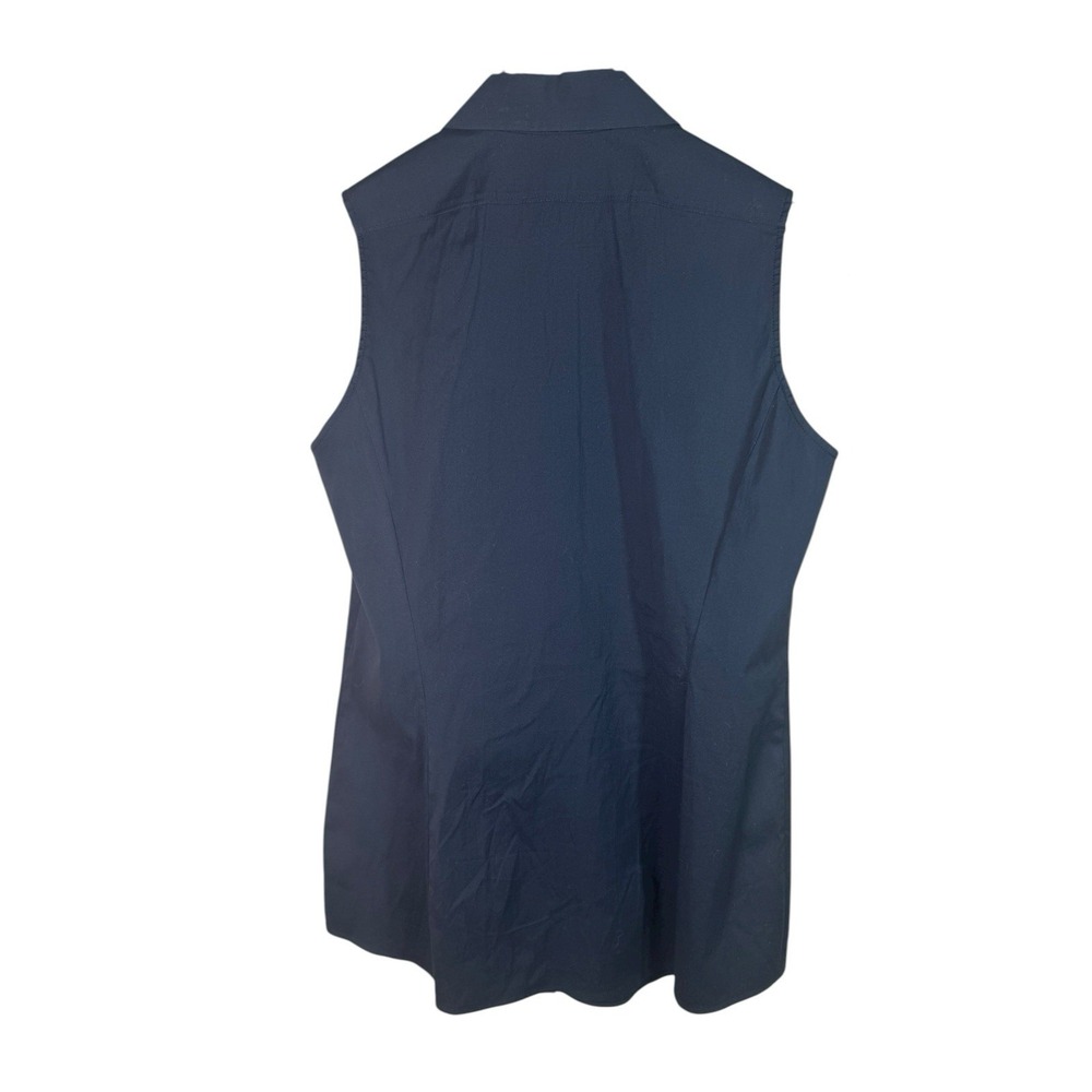Lafayette 148 Sleeveless Embellished Sequin Button Top Size 4 - Picture 2 of 3